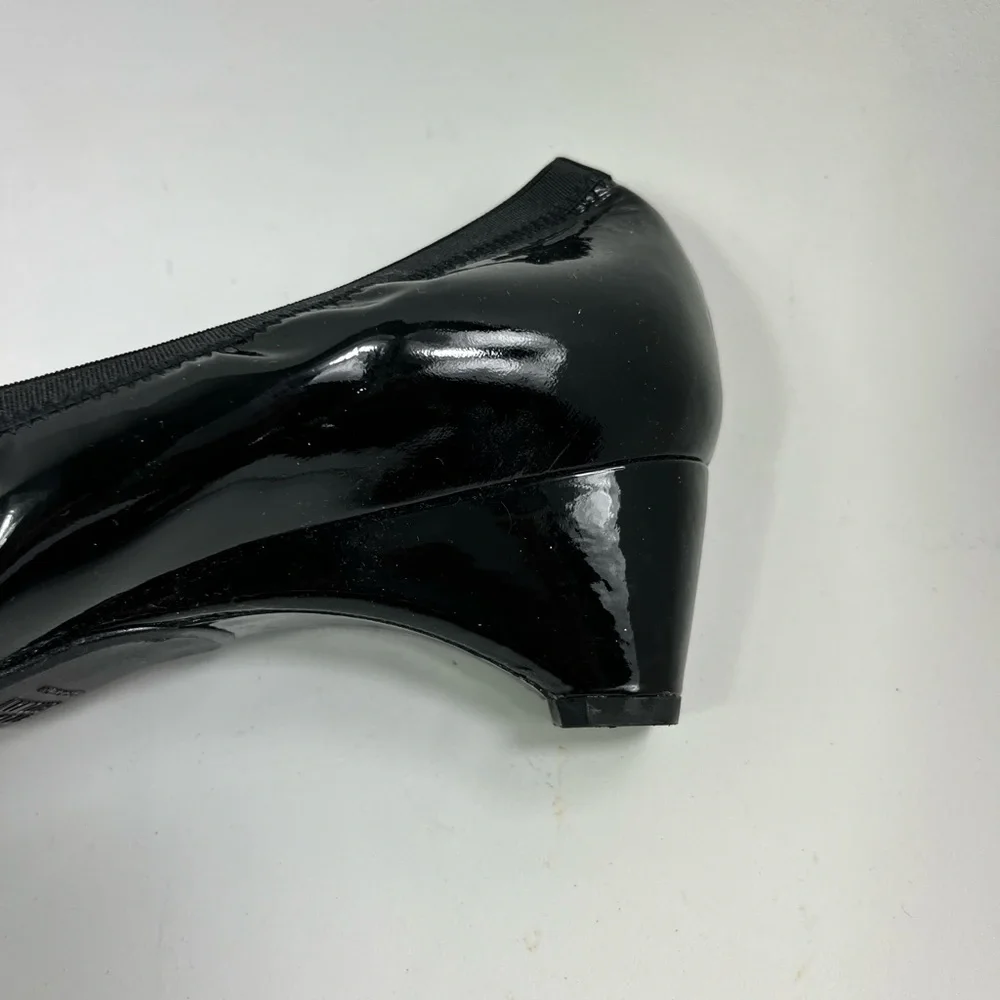 Stuart Weitzman Patent Leather Wedge Shoes - Picture 8 of 12